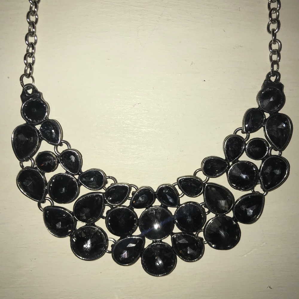 Grey Jewel necklace